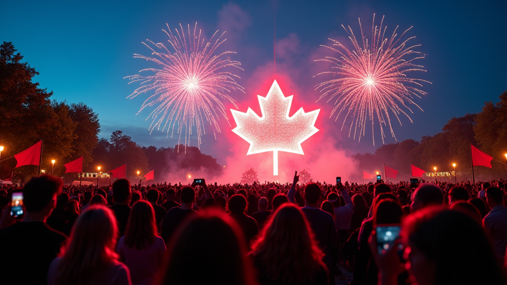 Why Choose Drone Shows for Canada Day?